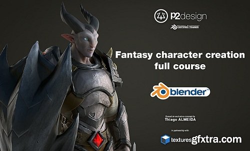 Dragon Knight - Fantasy character full course (Complete)