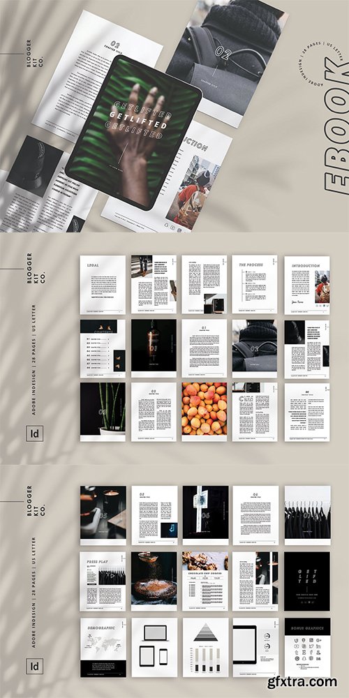 eBook Template | Adobe InDesign | 28 Pages