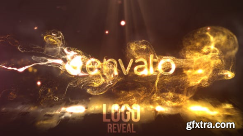 VideoHive Gold Fluid Flame Reveal 24209918