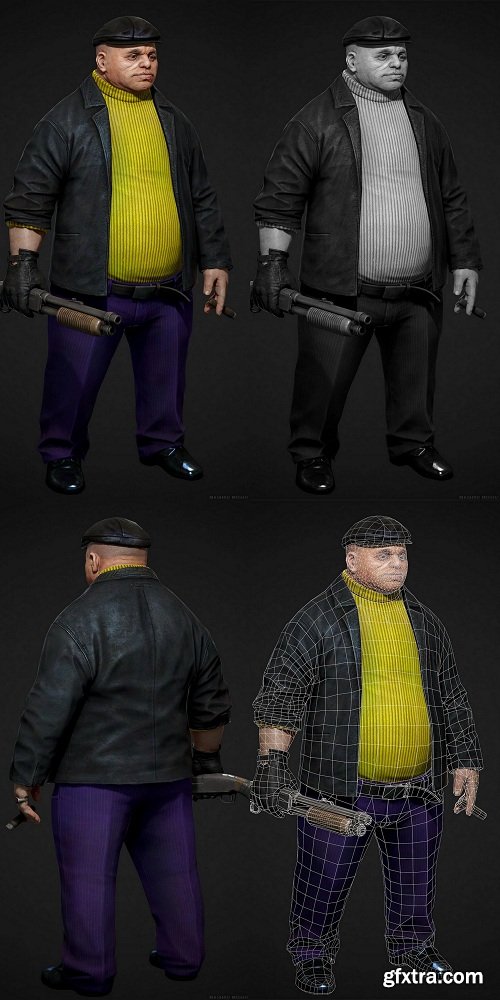 Kingpin Criminal Baron 3D Model