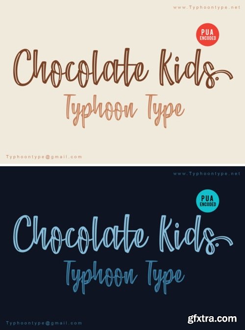 CM - Chocolate Kids font 3988167