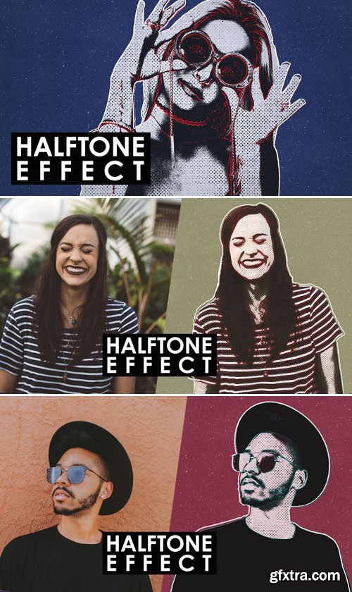 Stunning Halftone Effects Patterns for Photoshop