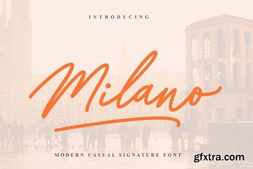 Milano Signature Font