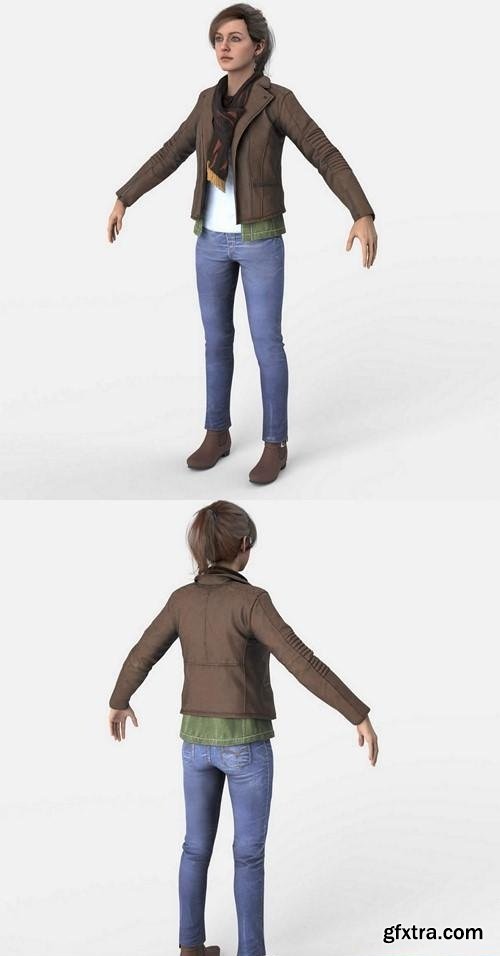 Mary Jane Watson from Spider-Man 3D Model