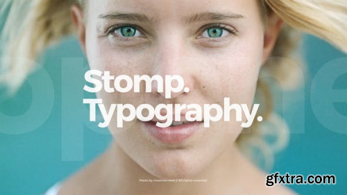 VideoHive Stomp Opener Clean Typography Event Promo Dynamic Slideshow 23566228