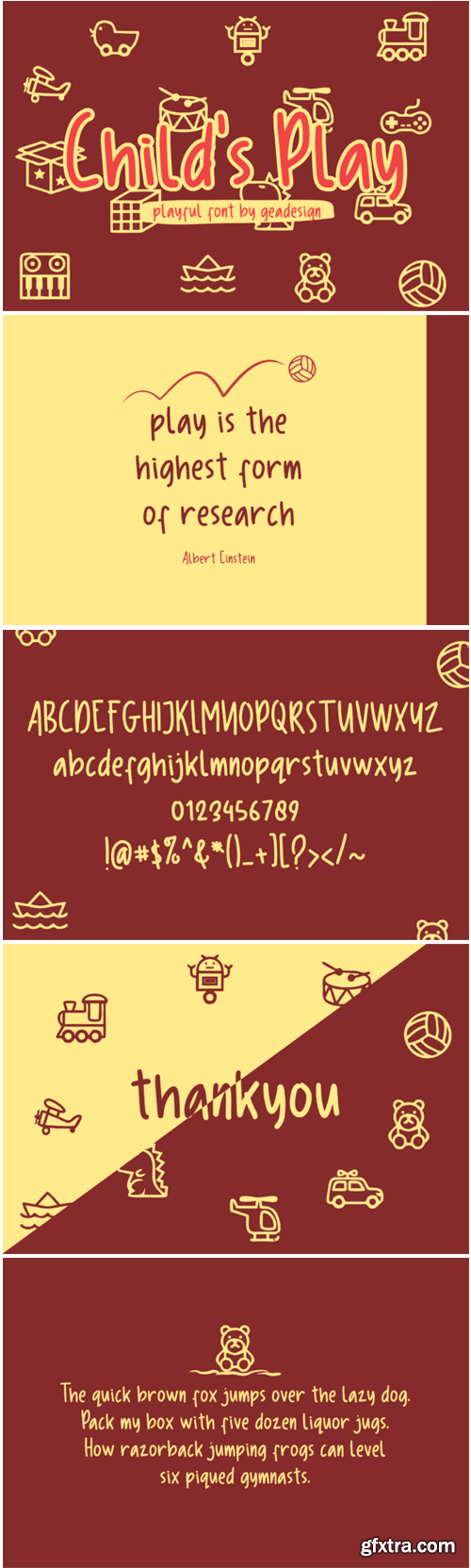 Child\'s Play Font