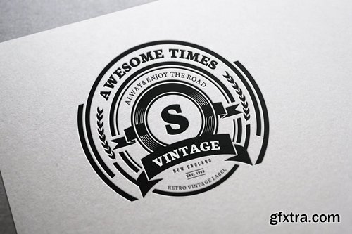 Retro Vintage Logo V1