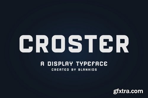 Croster - Display Typeface