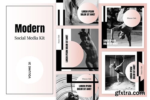 Modern Social Media Kit (Vol. 31)