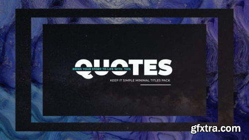 VideoHive Simply Quotes 24314819