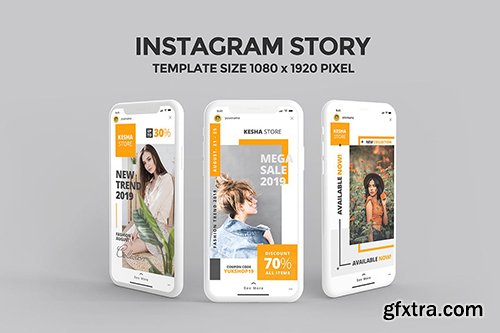 Instagram Story Template 4
