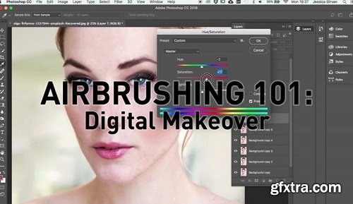Airbrushing 101 - Digital Makeover
