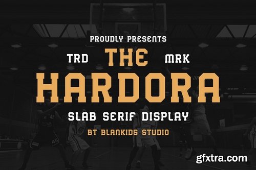 Hardora - Slab Serif Display Typeface