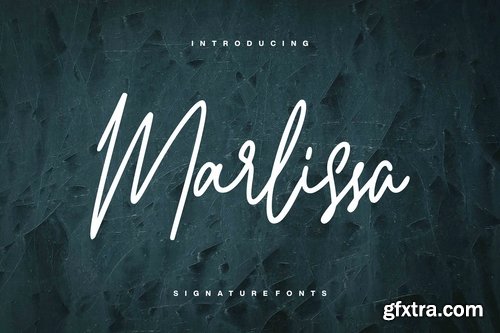 Marlissa - Signature Font