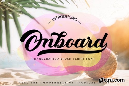 Onboard | Smooth Script Font