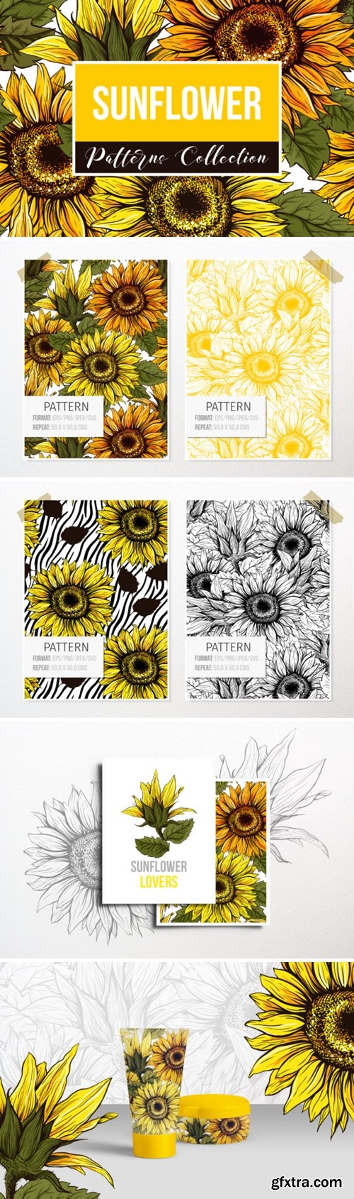 Sunflower Patterns Collection 1701452