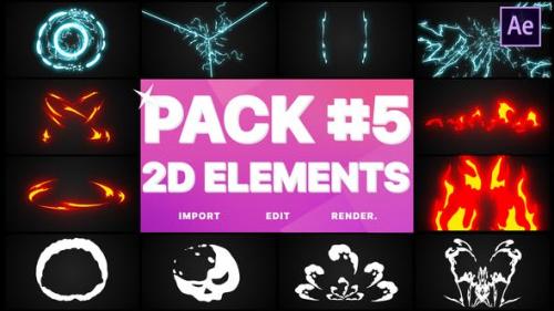 Videohive - Elements Pack 05 | After Effects - 24368300