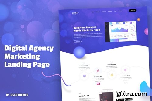 Digital Agency & Marketing Landing page