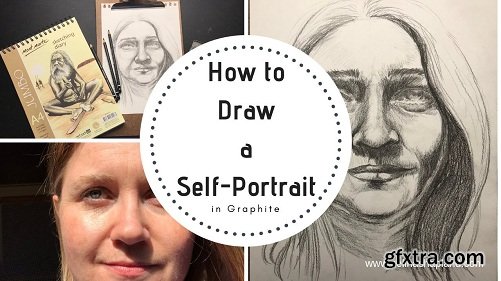 Draw A Self-Portrait in Graphite