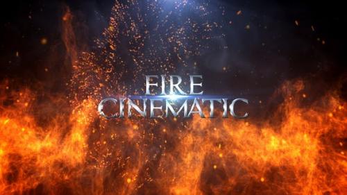 Videohive - Fire Cinematic Titles - 24340638