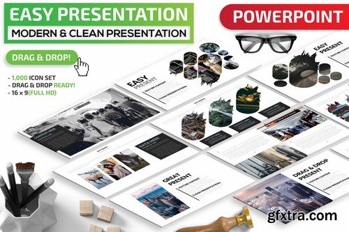 Easy Powerpoint and Keynote Templates