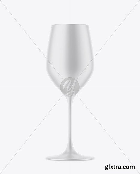 Matte Wine Glass Mockup 47497