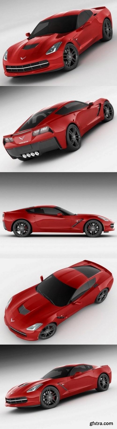 Chevrolet Corvette C7 Stingray 3D Model