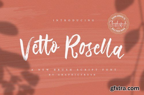 CM - Vetto Rosella - Handwritting Font 4027064