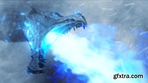VideoHive Ice Dragon | Frost Reveal 20734727