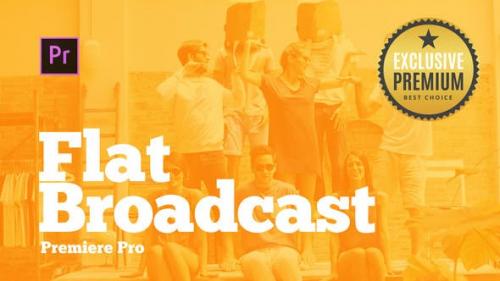Videohive - Broadcast Pack Flat for Premiere Pro - 23921384