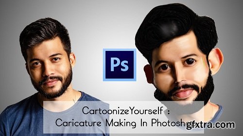 CartoonizeYourself : Caricature Making In Photoshop