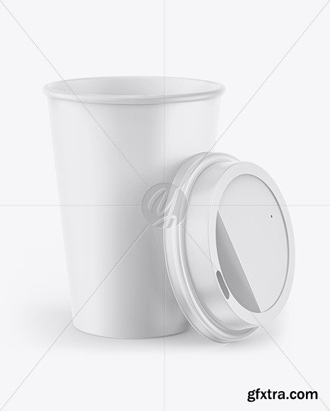 Matte Coffee Cup Mockup 47403