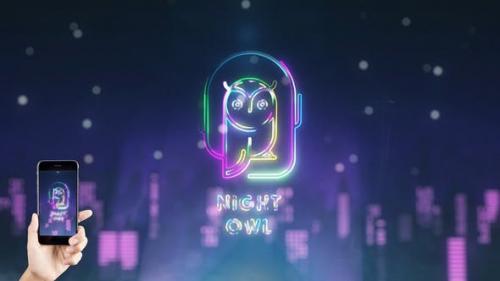 Videohive - Night City Logo Reveal - 24416574