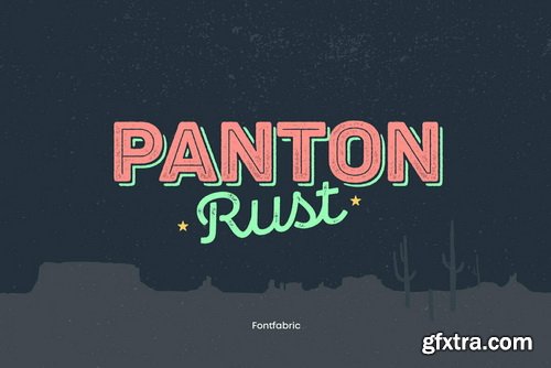 Panton Rust Font Family