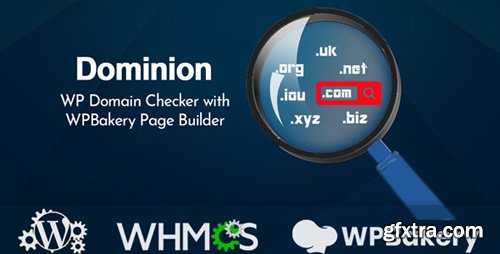 CodeCanyon - Dominion v1.0.0 - WP Domain Checker with WPBakery Page Builder - 24218542