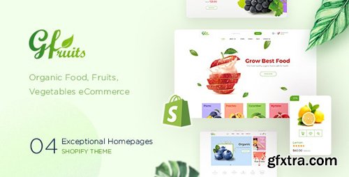 ThemeForest - GFruits v1.0.0 - Food eCommerce Shopify Theme - 24024236