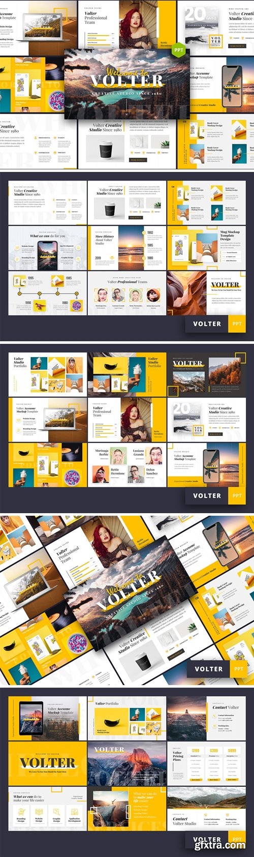 Volter - Creative PowerPoint Template