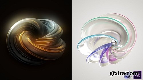 Learn Cinema4D - Looping Abstract Shapes