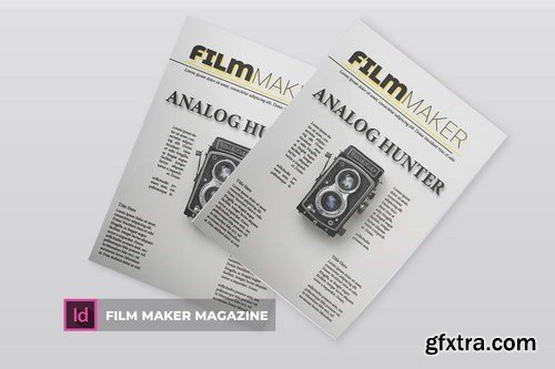 Film Maker Magazine Template