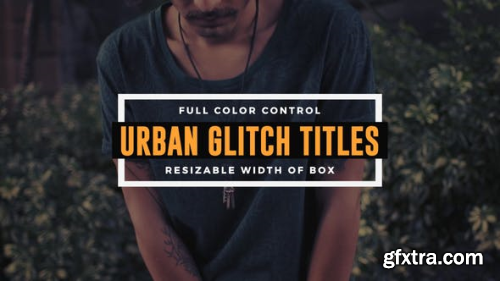 VideoHive Urban Glitch Titles 21608085