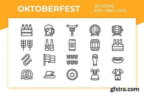 Oktoberfest Icon Set