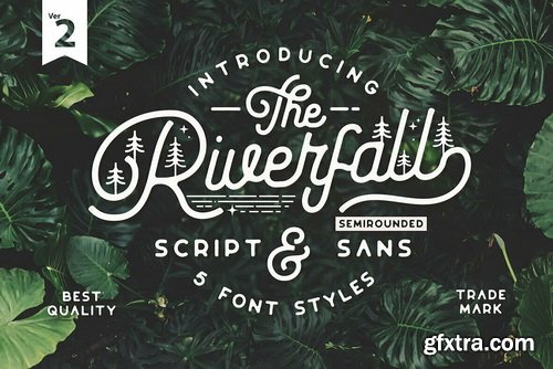 Riverfall Semi Rounded Font Family