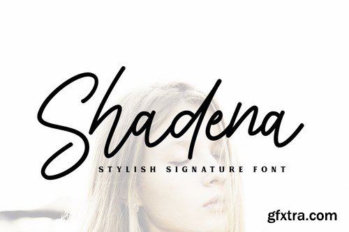 Shadena Signature Font