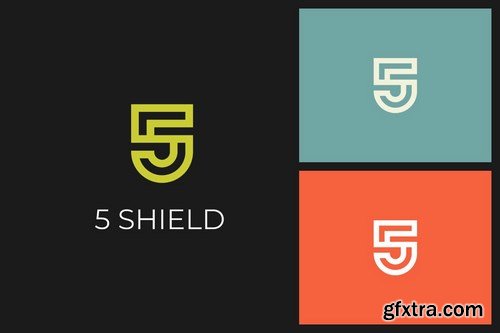 5 Shield S Letter Logo