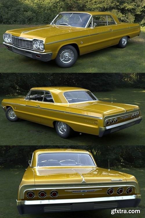 Chevrolet Impala SS 1964 3D model
