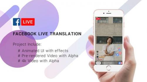 Videohive - FaceBook Live Translation Stream - 22289820