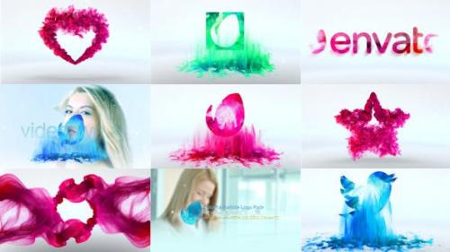 Videohive - Colorful Particle Logo Pack - 10116250