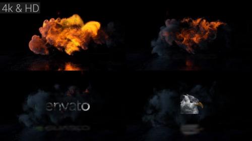 Videohive - Fire Action Logo - 20652787