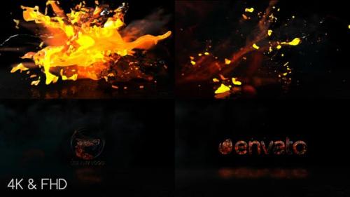 Videohive - Fire Water Logo - 22356177