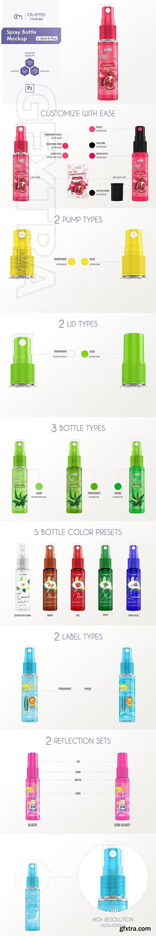 CreativeMarket - Spray Bottle Mockup v. 10ml-A Plus 3995078
